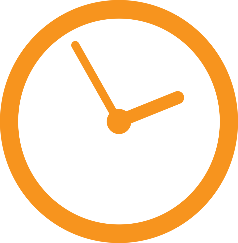 Time Clock icon sign design png