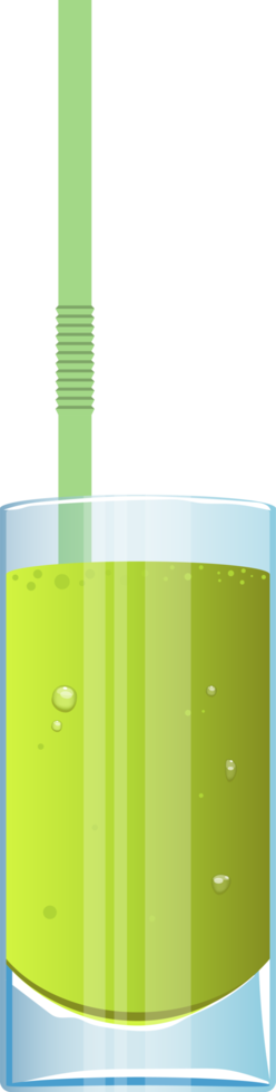 Glass of fresh juice clipart design illustration png