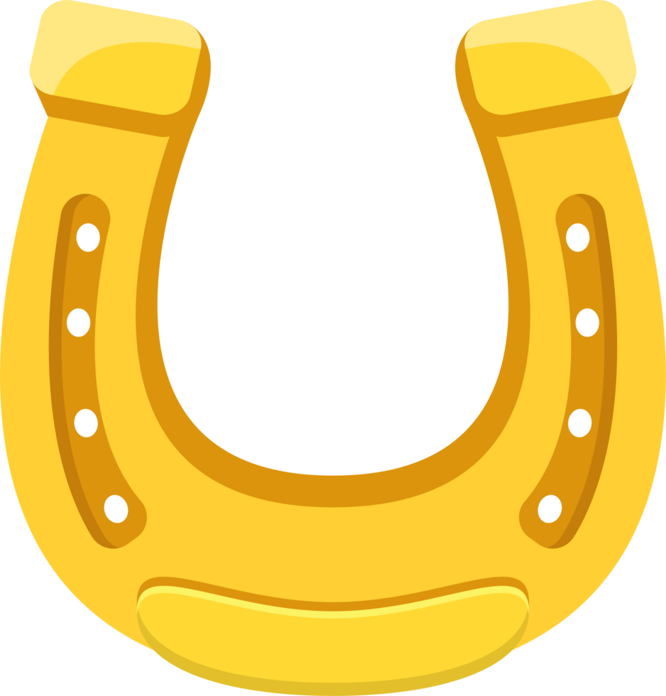 Horseshoe clipart design illustration png