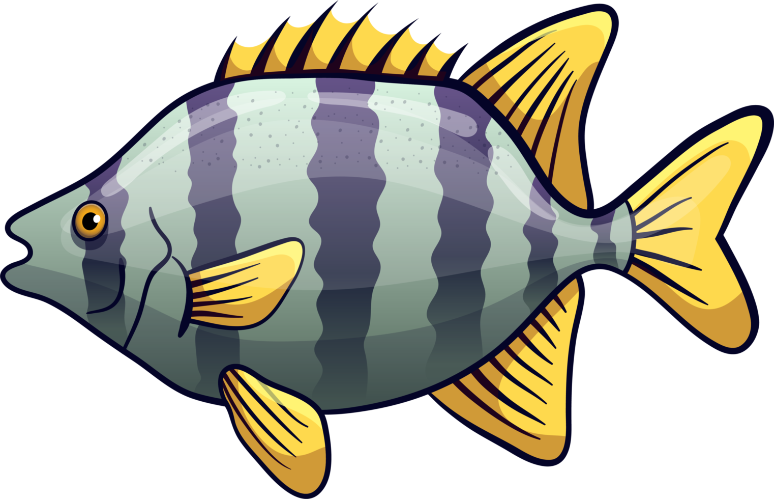 fisk ritning clipart design illustration png
