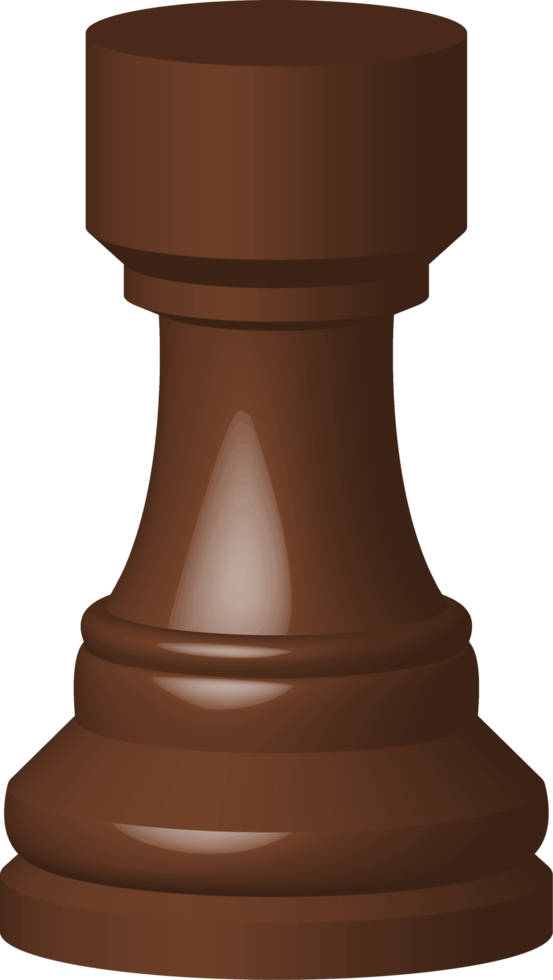 Chess game piece clipart design illustration png