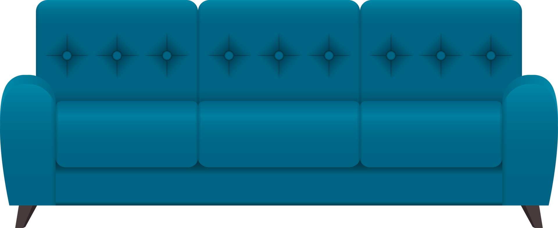 illustrazione di progettazione clipart divano moderno png