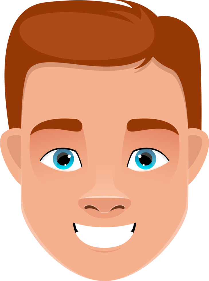 Man face expression clipart design illustration 9400134 PNG