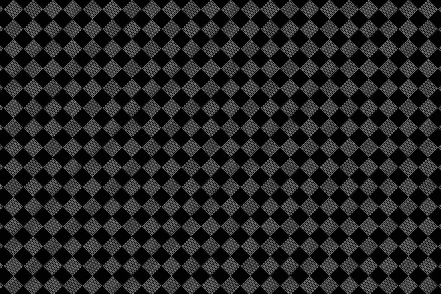 fondo de tela negra, patrones sin fisuras en blanco y negro vector