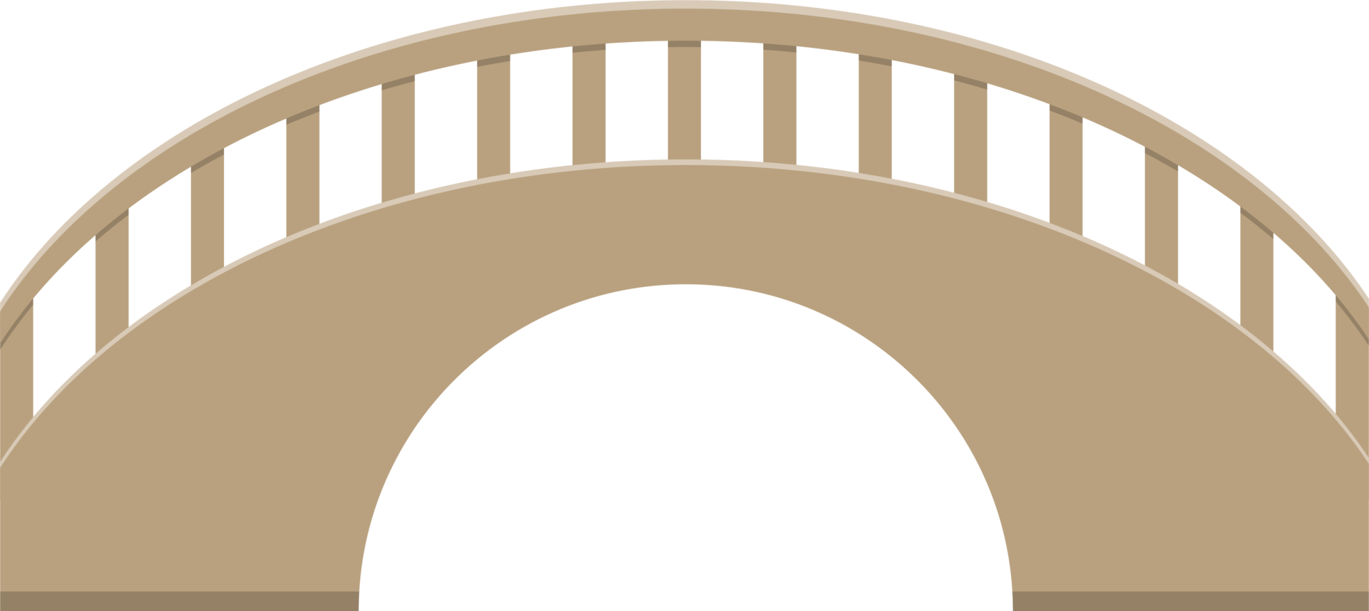 ilustração de design de clipart de ponte png