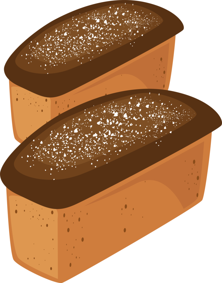 ilustração de design de clipart de produtos de padaria e pastelaria png