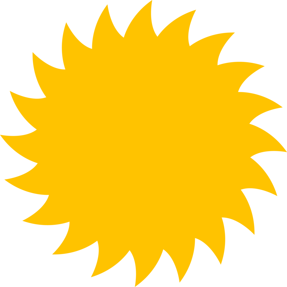 Sun icon set clipart design illustration png