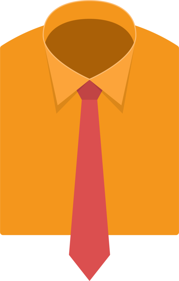 Neck tie clipart design illustration png