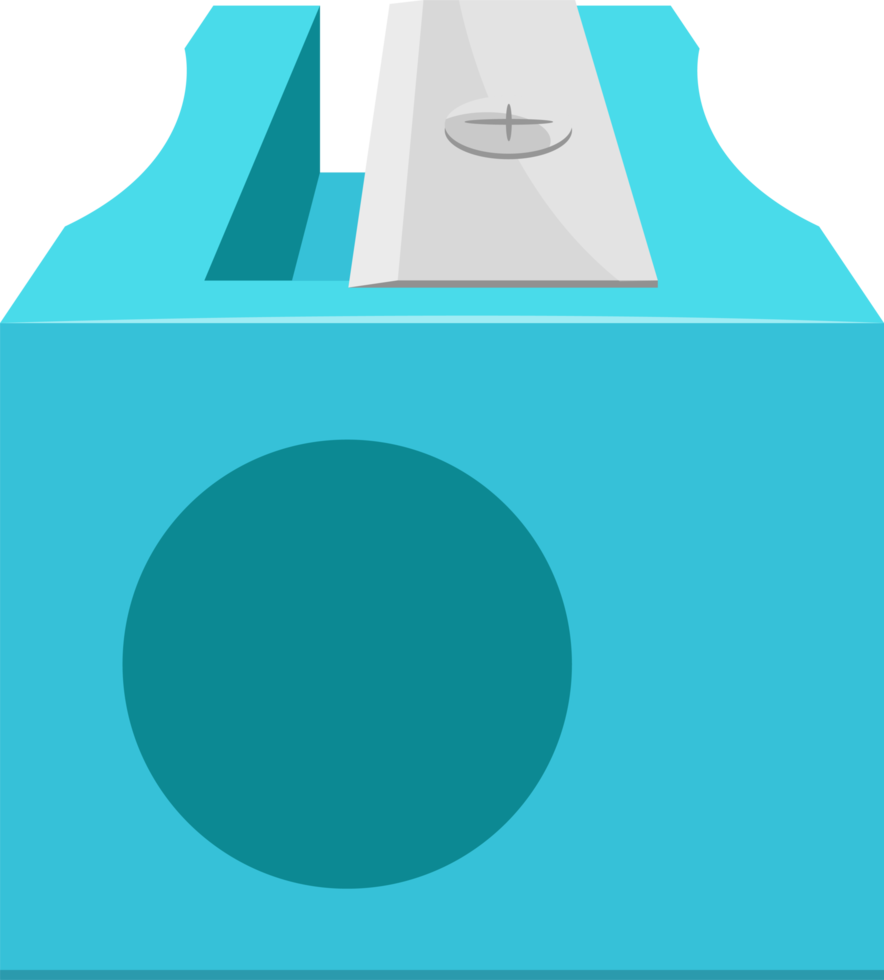 Pencil sharpener clipart design illustration png