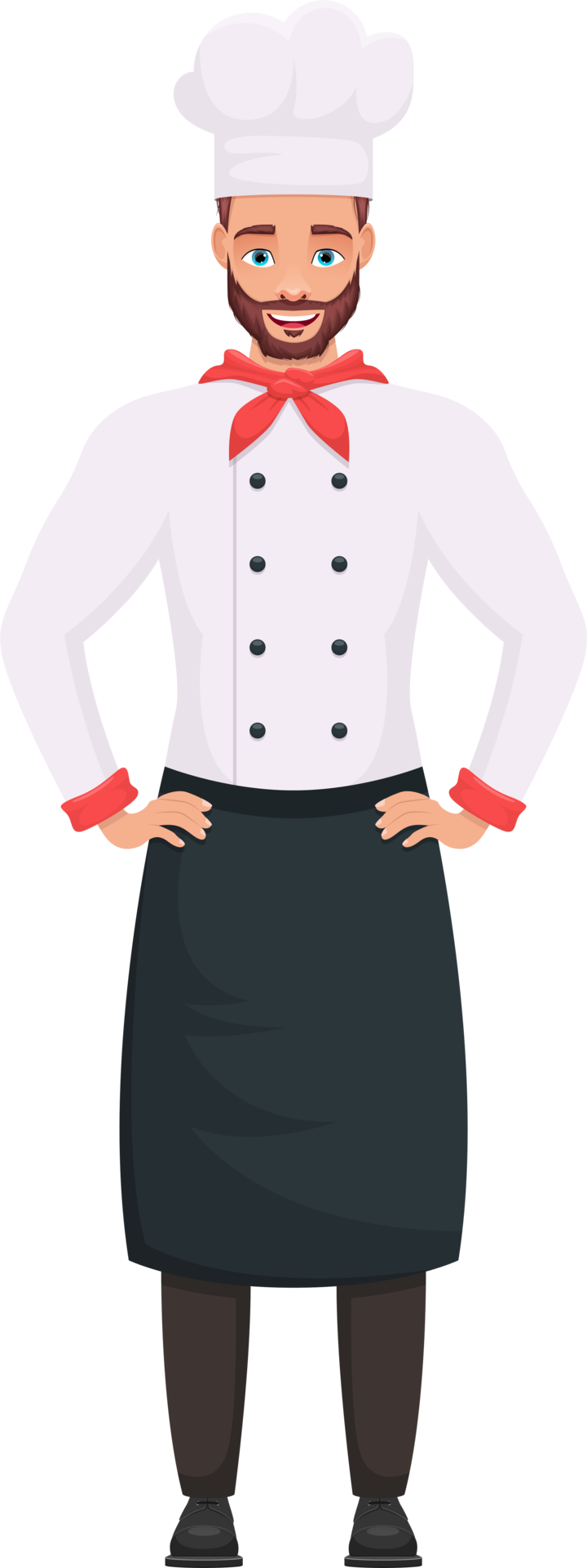 Chef man clipart design illustration 9342664 PNG