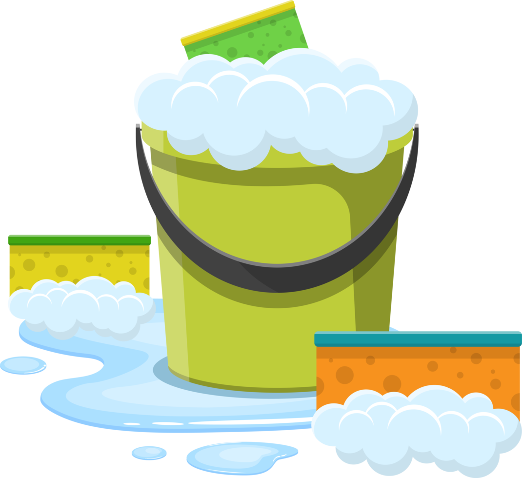 Bucket clipart design illustration png