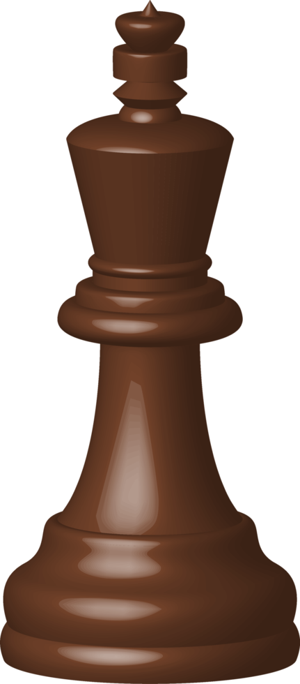 Chess game piece clipart design illustration png