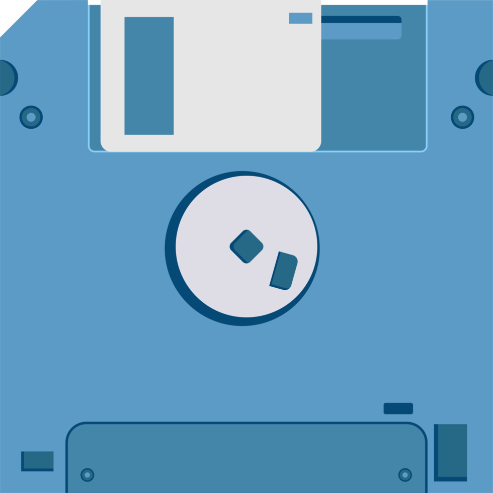 Floppy disk clipart design illustration png