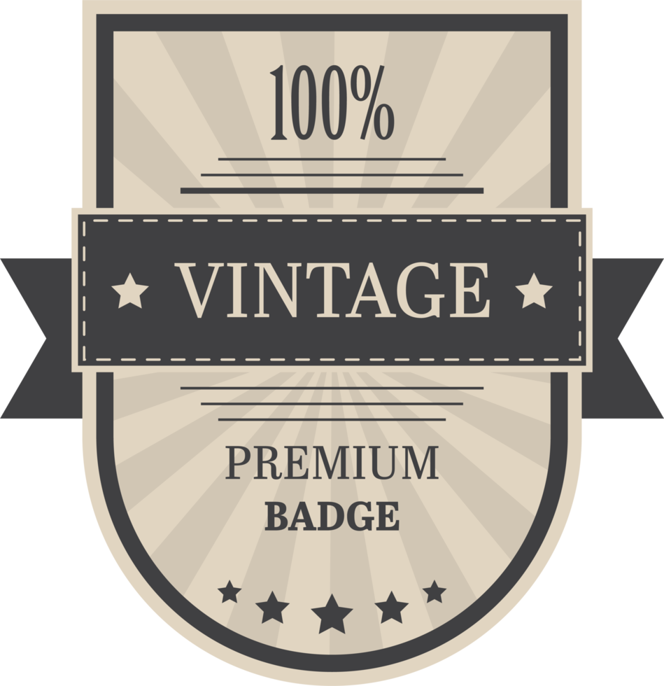 Vintage labels clipart design illustration 9342739 PNG