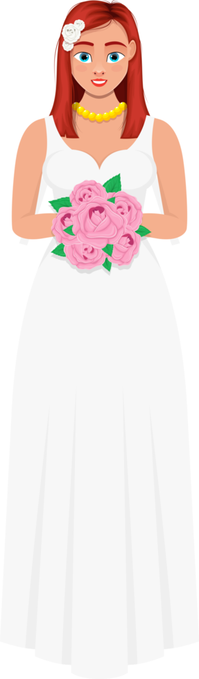 Bride clipart design illustration png