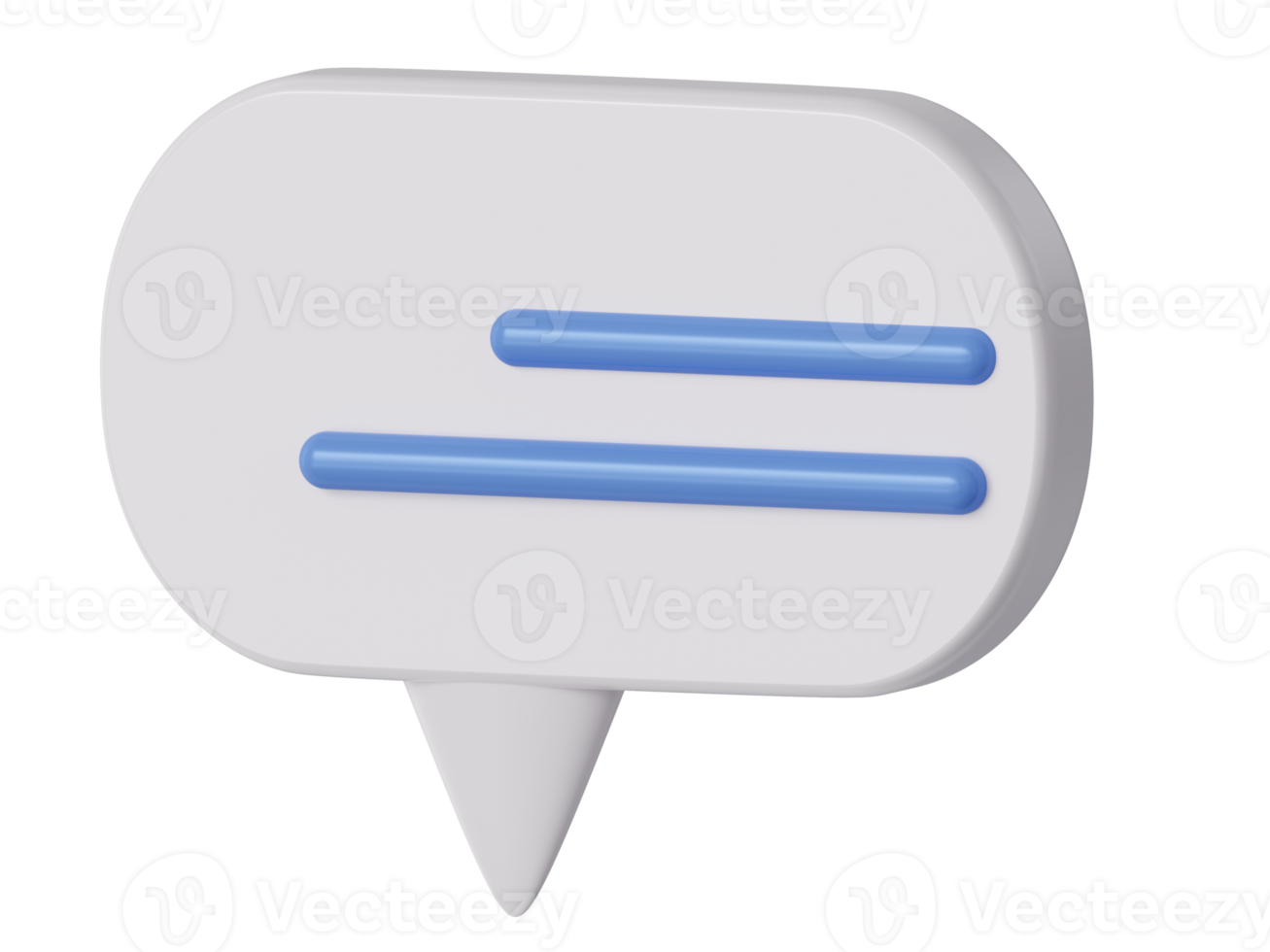 Dialog, chat speech bubble.  3D speech bubble talking box, chatting box, message dialog balloon png