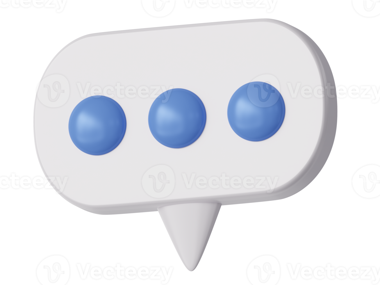 Dialog, Chat-Sprechblase. Sprechblase 3d, Chatbox, Nachrichtendialogballon png