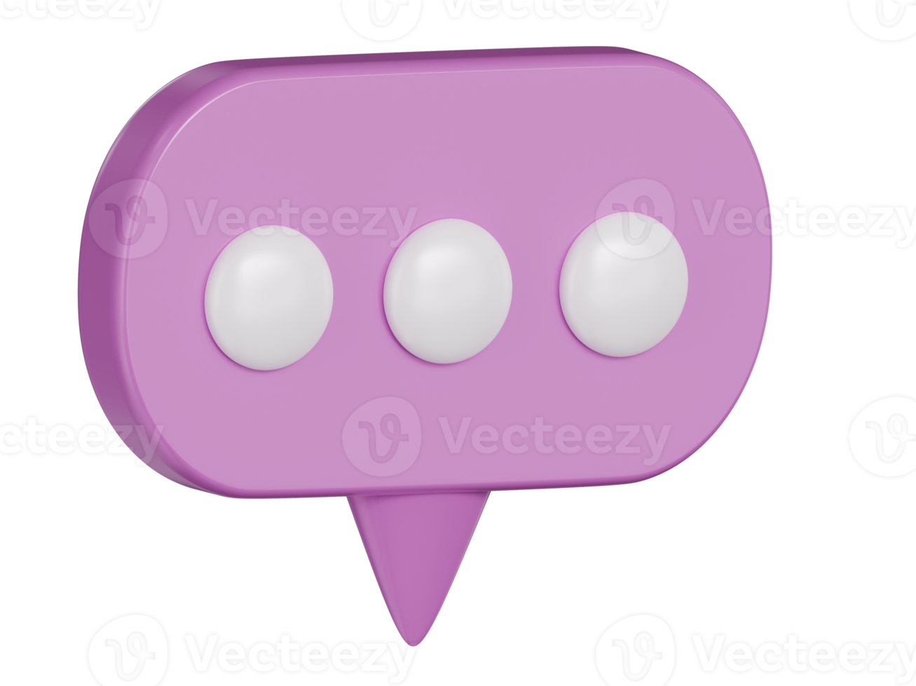 Dialog, chat speech bubble.  3D speech bubble talking box, chatting box, message dialog balloon png