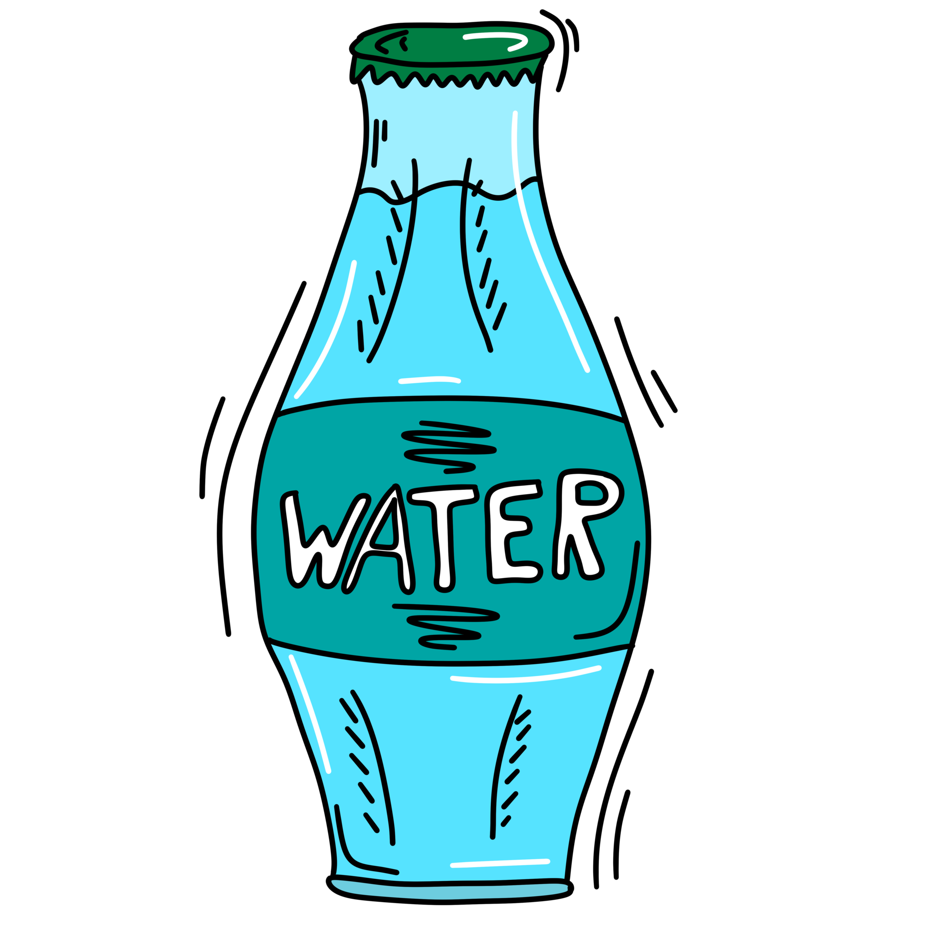 Free Colored Cartoon Doodle Glass Water Bottle 9343441 PNG with Transparent Background Free Colored Cartoon Doodle Glass Water Bottle 9343441 PNG with Transparent Background