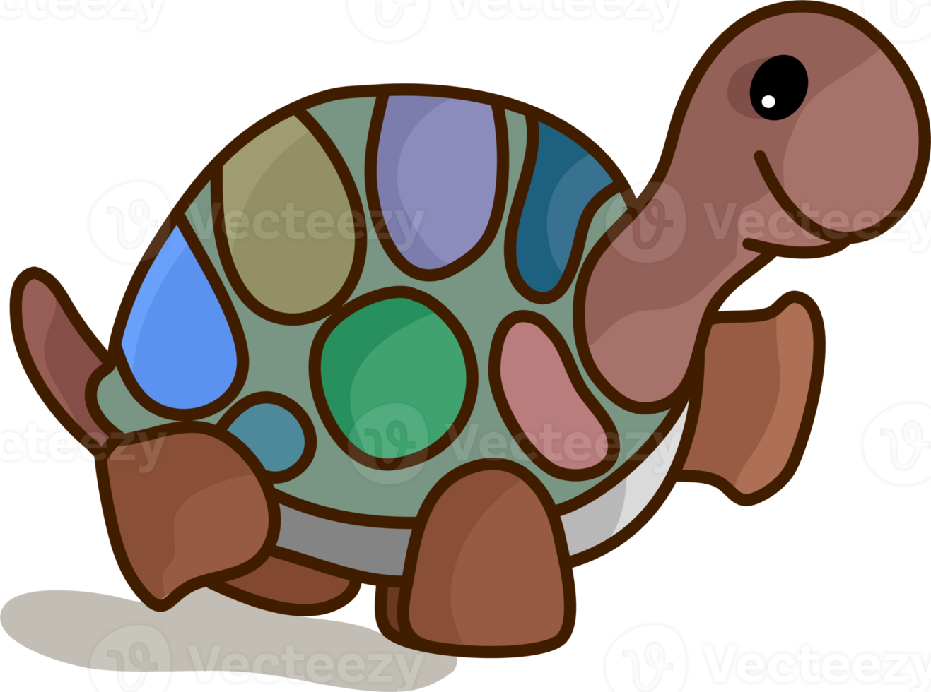 Free cute turtle brown dog standing on the floor It's a vector image on a white background. 9343577 PNG with Transparent Background Free cute turtle brown dog standing on the floor It's a vector image on a white background. 9343577 PNG with Transparent Background