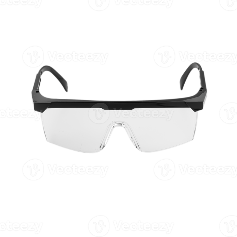 Safety glasses cutout, Png file