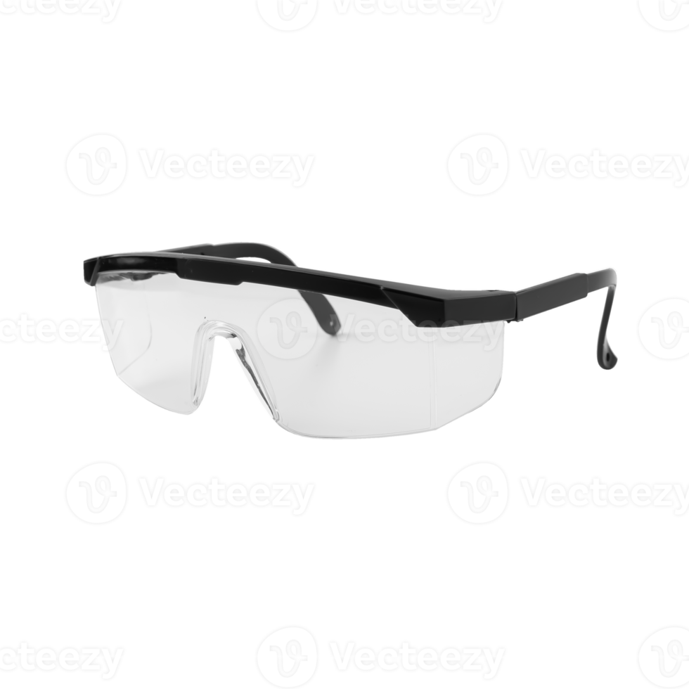 Safety glasses cutout, Png file