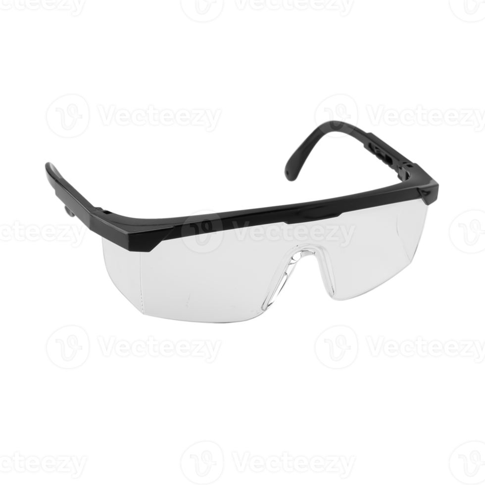 Safety glasses cutout, Png file