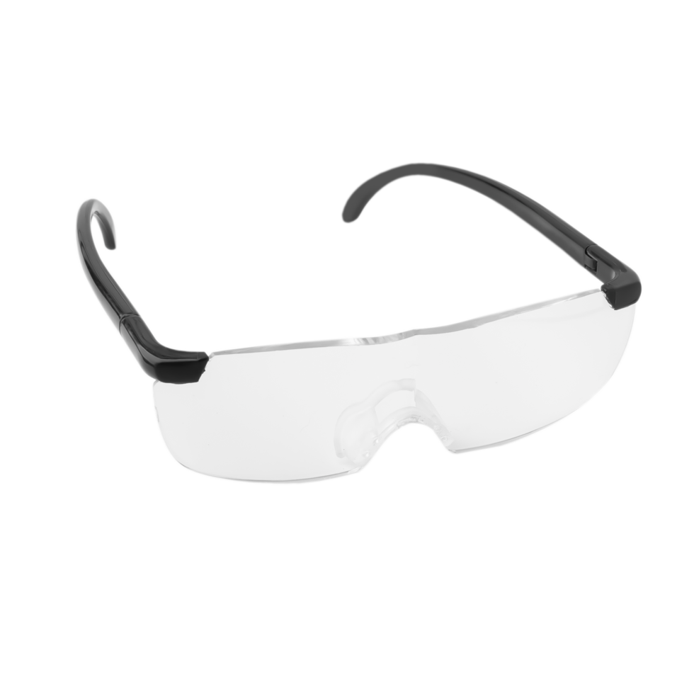 Safety glasses cutout, Png file