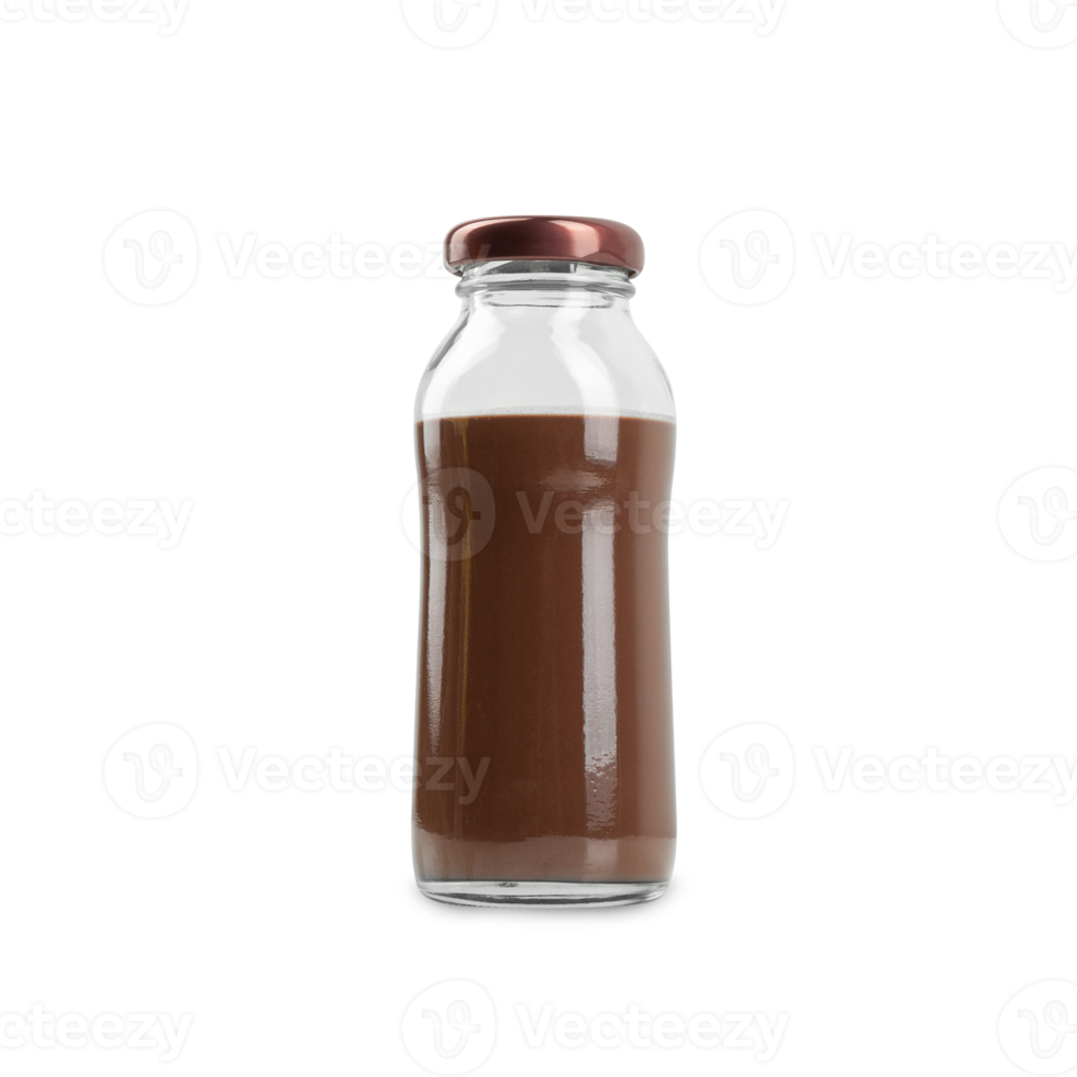 Cocoa bottle cutout, Png file