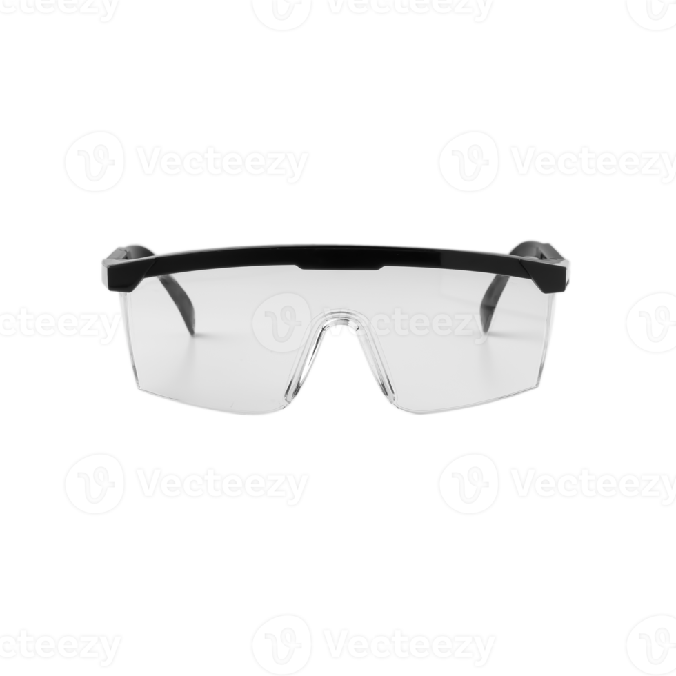 Safety glasses cutout, Png file