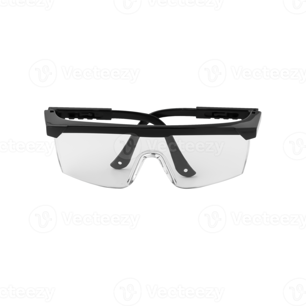 Safety glasses cutout, Png file