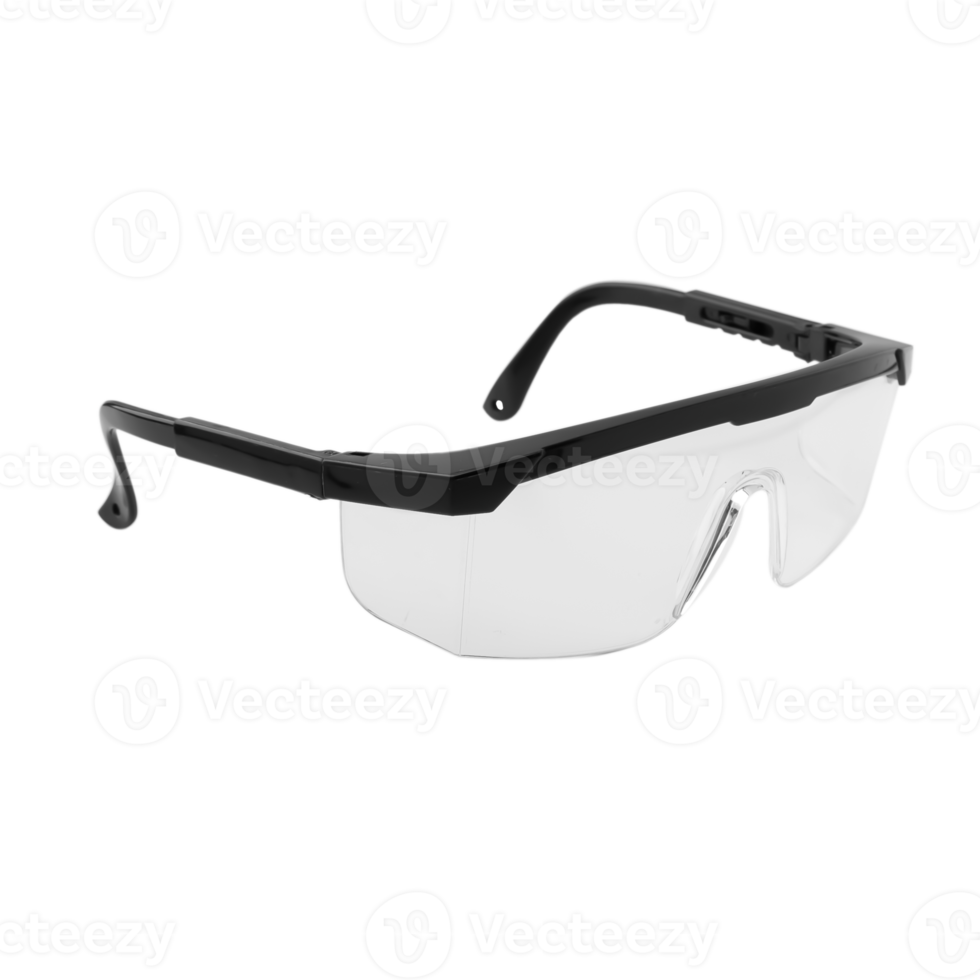 Safety glasses cutout, Png file