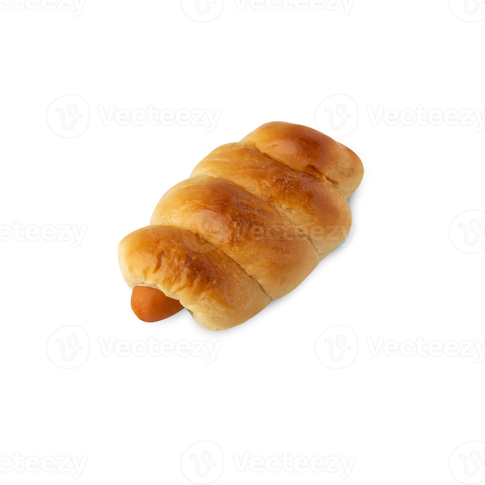 Sausage Bread cutout, Png file