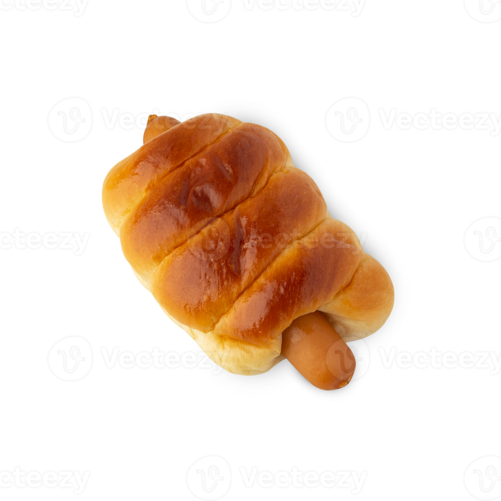 Sausage Bread cutout, Png file