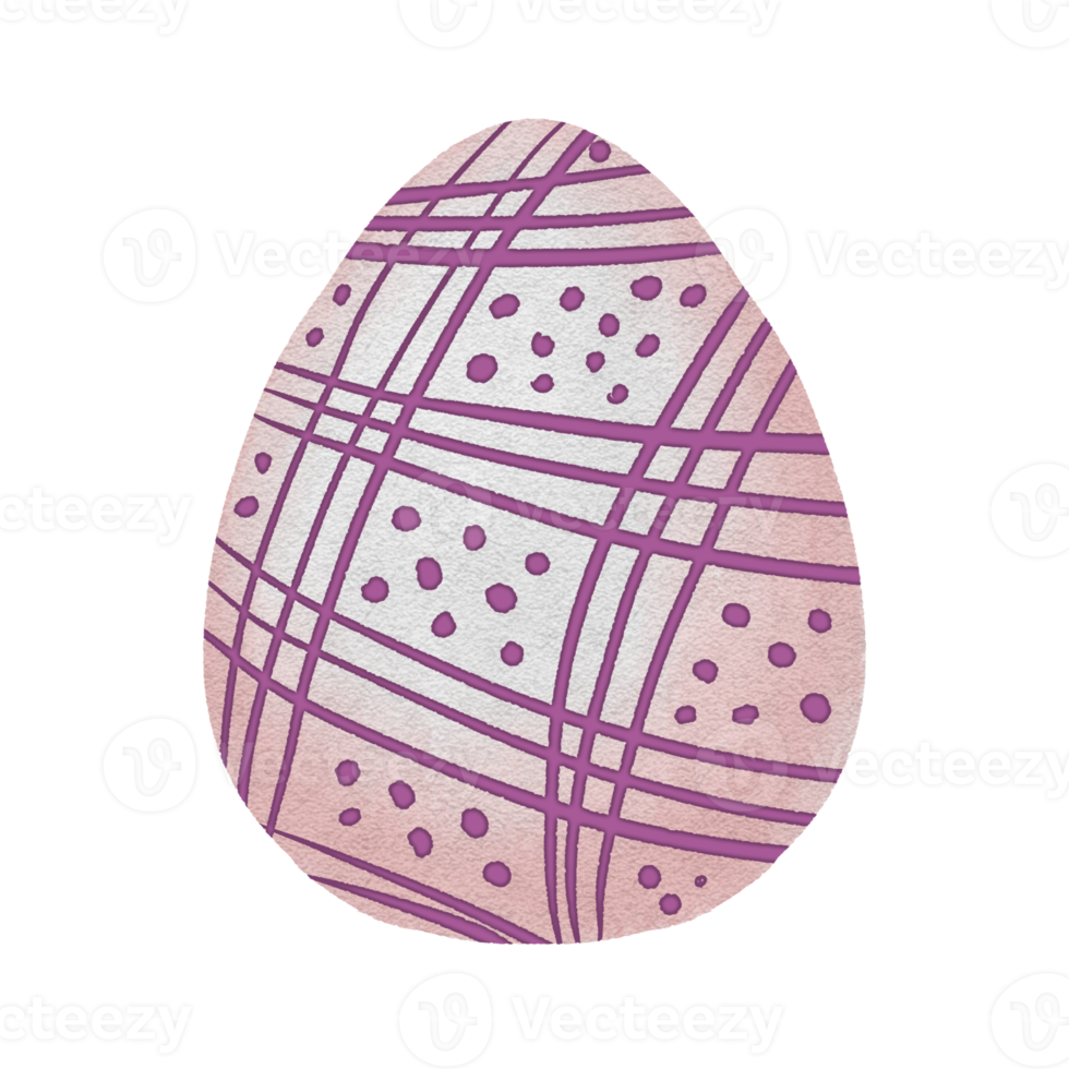 Illustration of painted easter eggs png