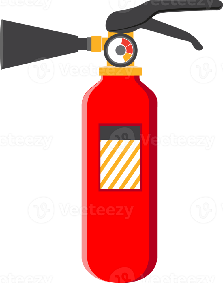 équipement de pompier extincteur png