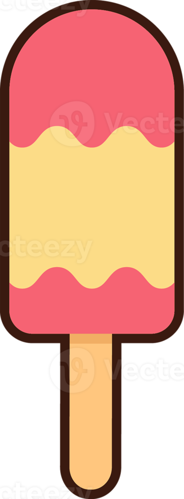 Set of tasty ice creams sweet, Ice cream icon png