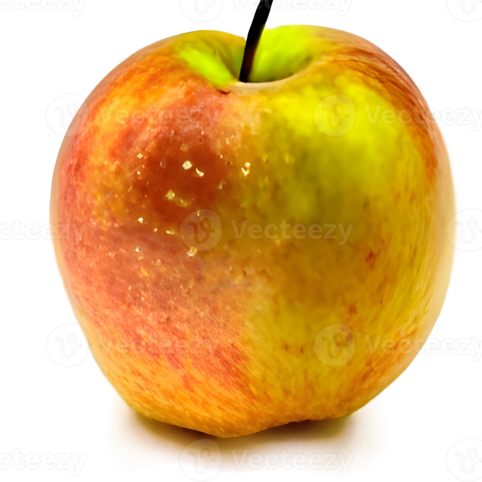 beautiful red apple without background for design png