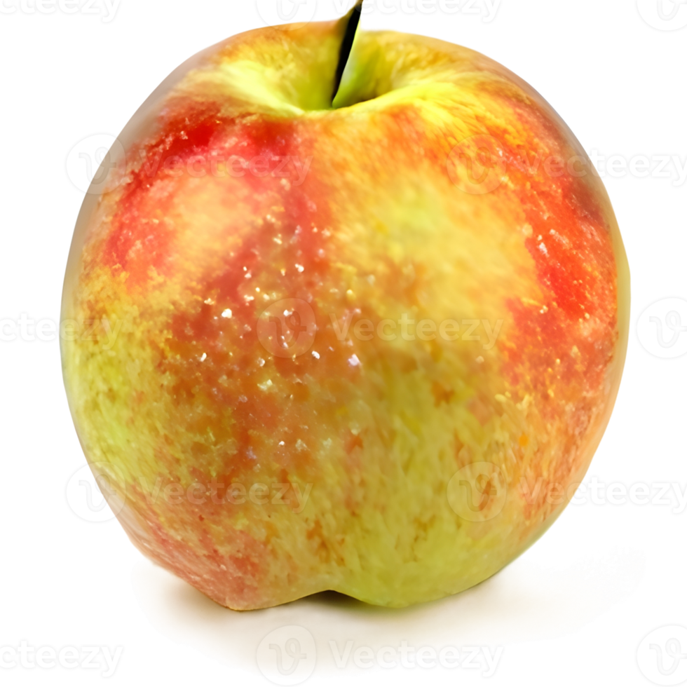 beautiful red apple without background for design png