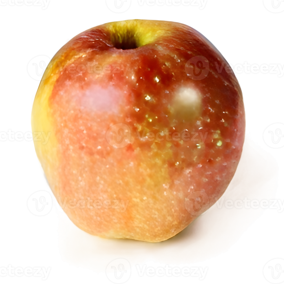 beautiful red apple without background for design png
