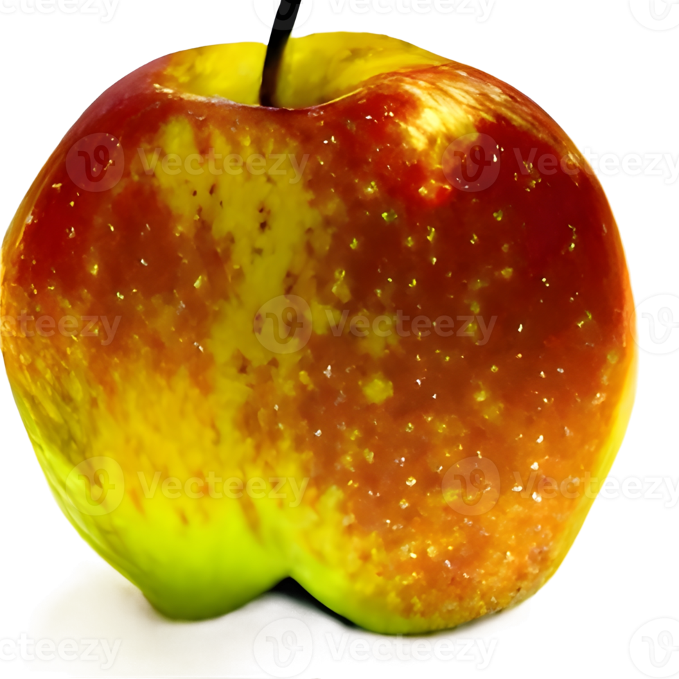 beautiful red apple without background for design png