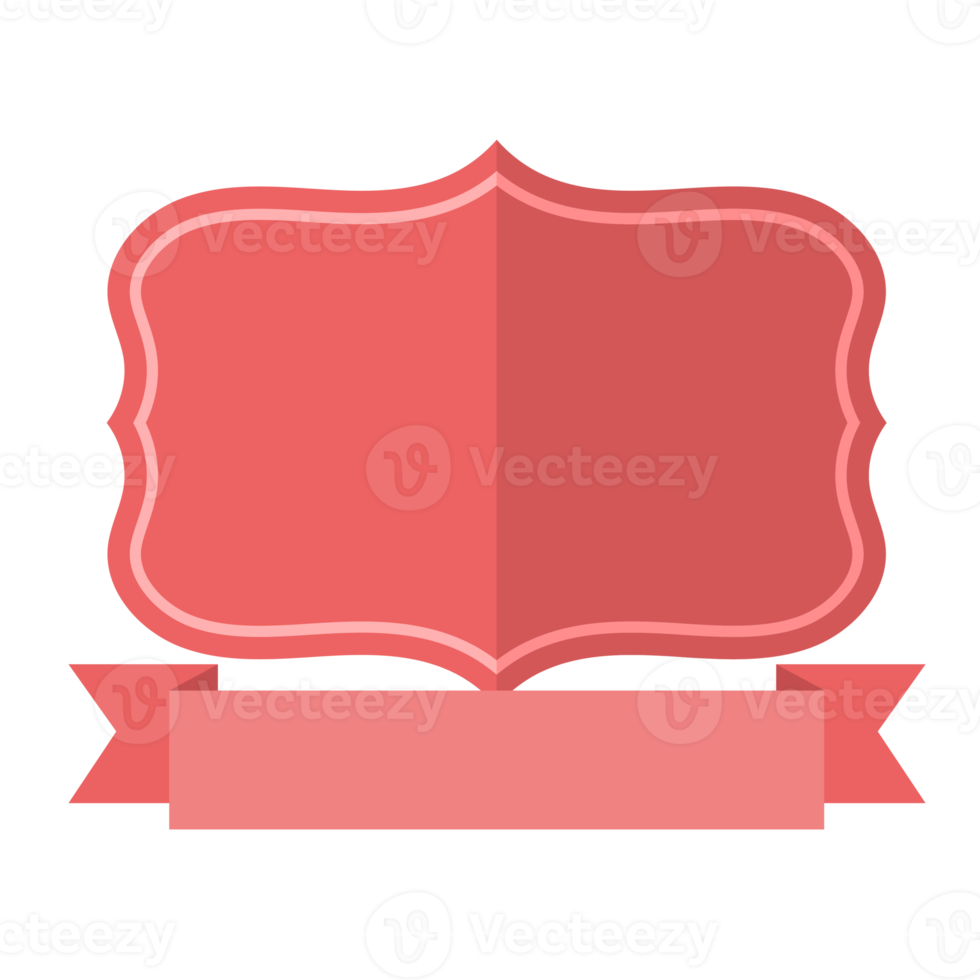 badge and ribbon png