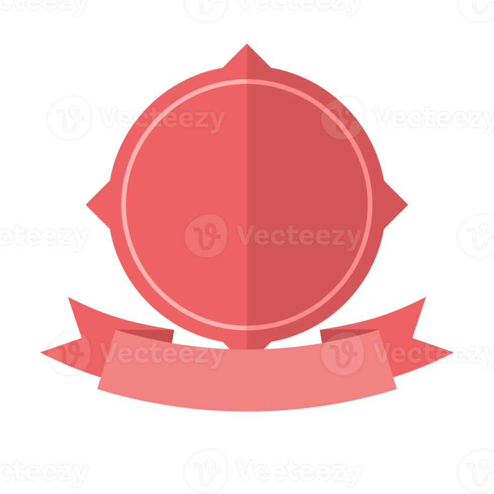 badge and ribbon png
