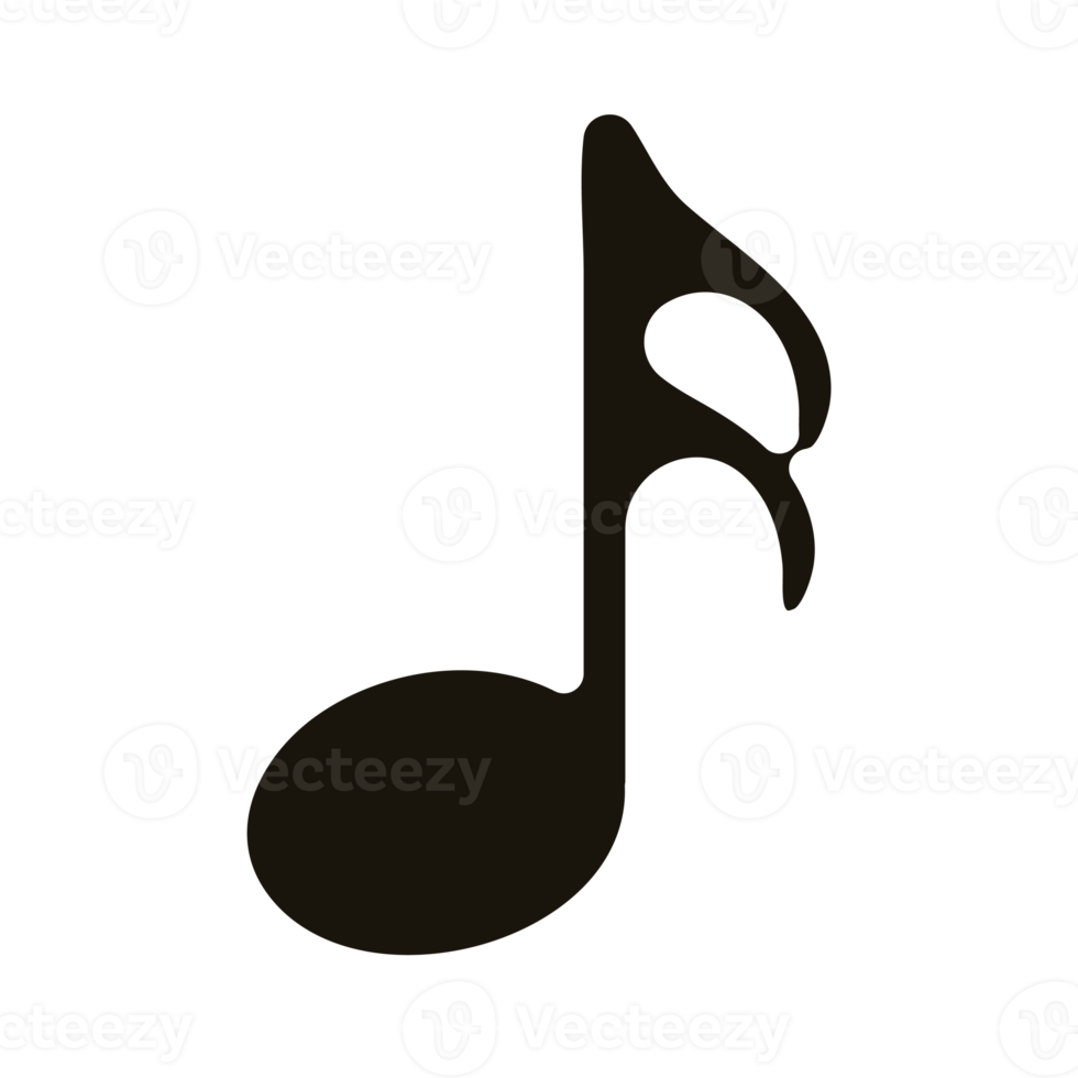muzieknoot plat pictogram png