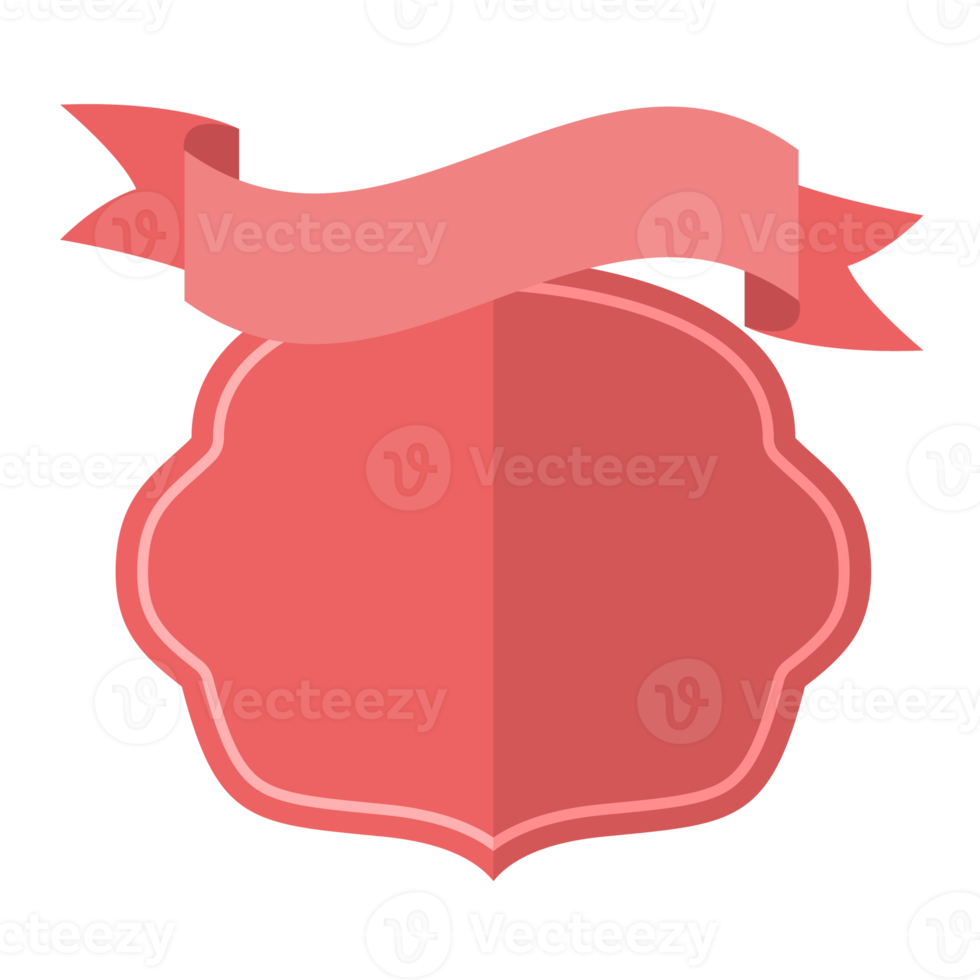 badge and ribbon png