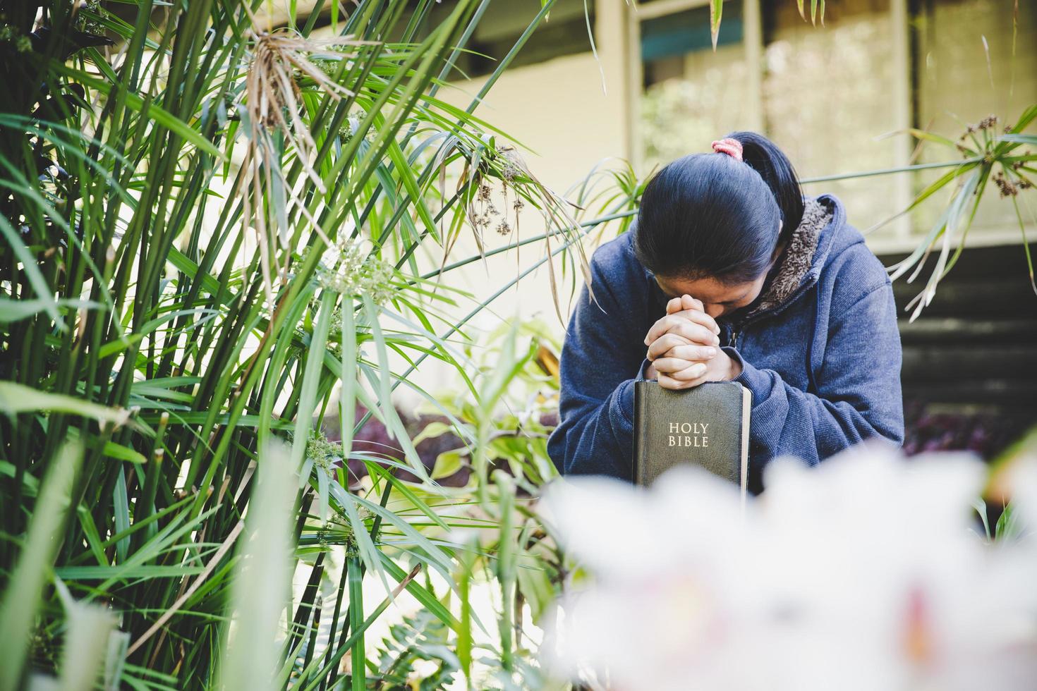 vida cristiana crisis oracion a dios foto