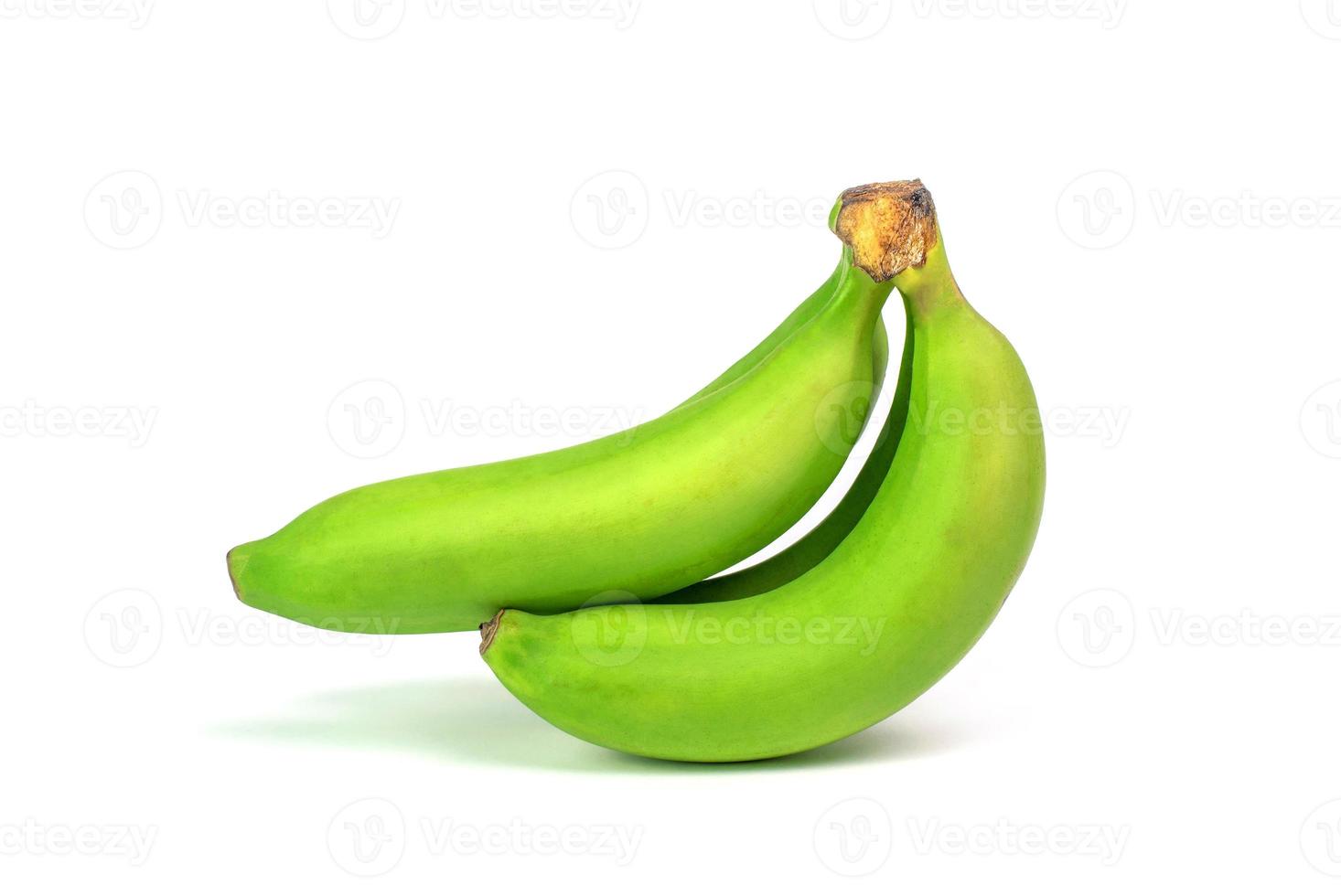 bananas isolate on white background. photo