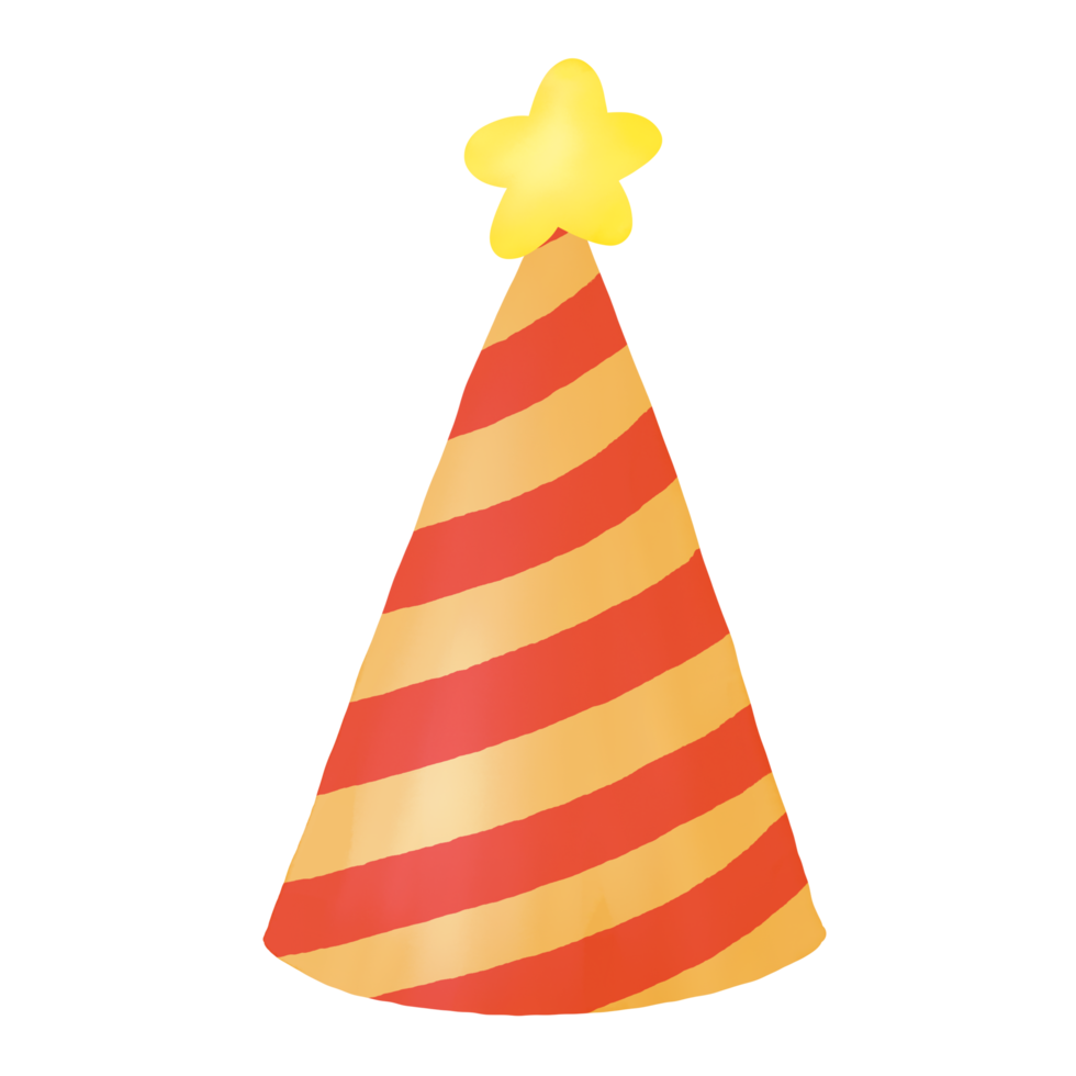 chapeau joyeux anniversaire clipart. graphique png