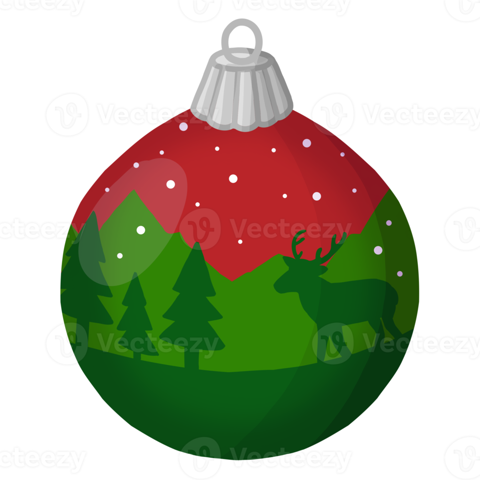 palle di natale clipart, natale png