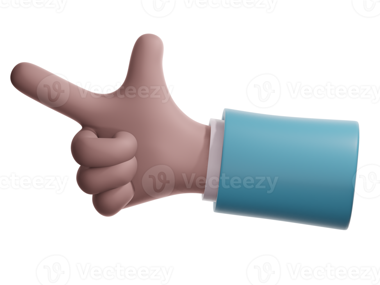 hand 3d gebaar pictogram png